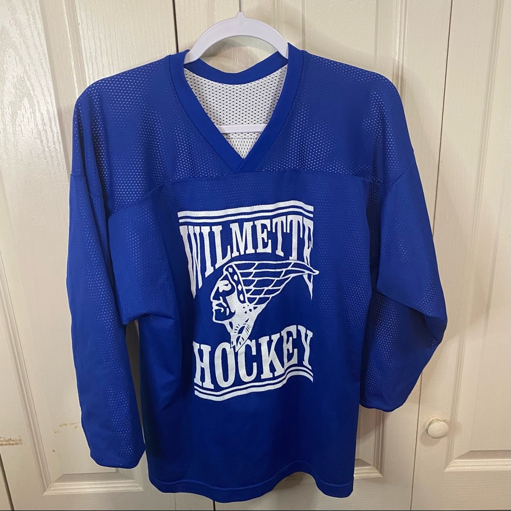 Wilmette hockey Jersey kids